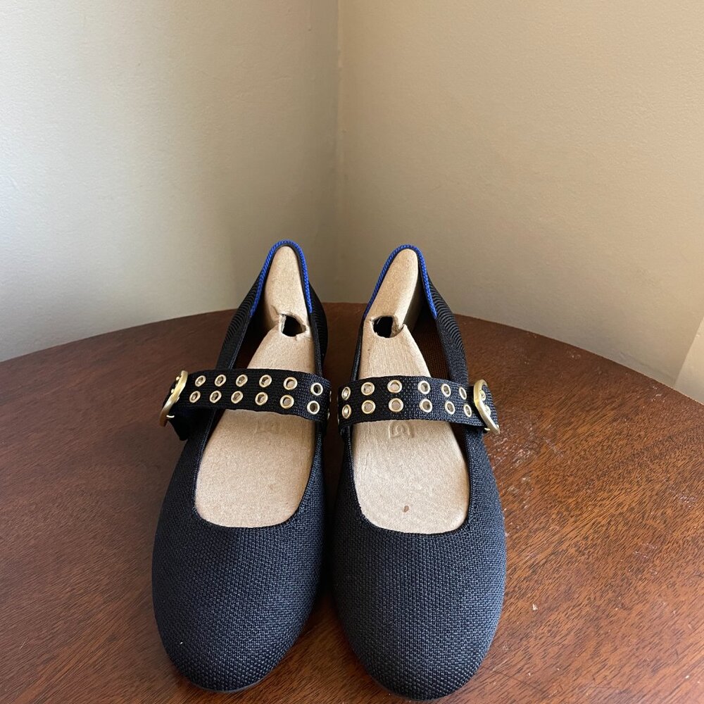 Rothy's The Ballet Mary Jane - Black Size 6.5 - Picture 2 of 6